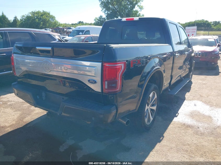 Vin: 1ftfw1eg8gfa71779, lot: 45816184, ford f-150 king ranch 20164