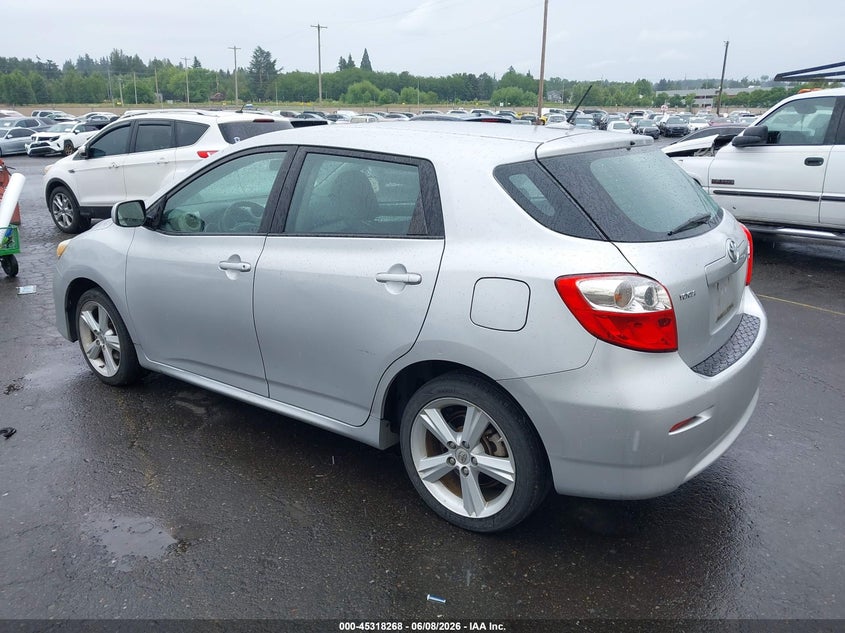 Vin: 2t1ke4ee3ac036455, lot: 45816194, toyota matrix s 20103