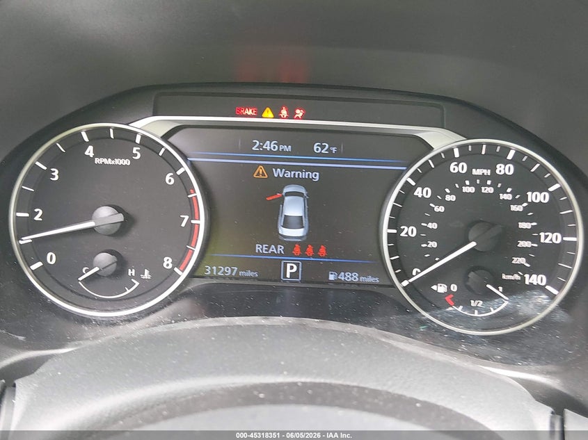 2025 Nissan Altima Sv Fwd VIN: 1N4BL4DV2SN352568 Lot: 45318351