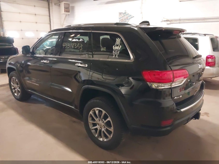 2015 JEEP GRAND CHEROKEE auction photo 3
