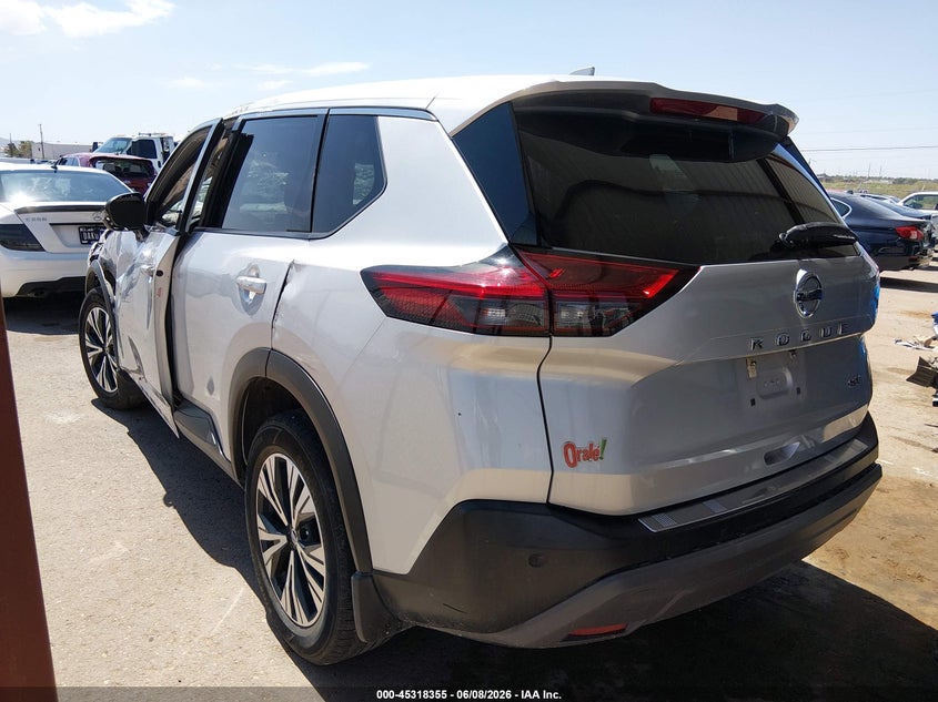 VIN 5N1AT3BA3MC836601 2021 NISSAN ROGUE SV FWD