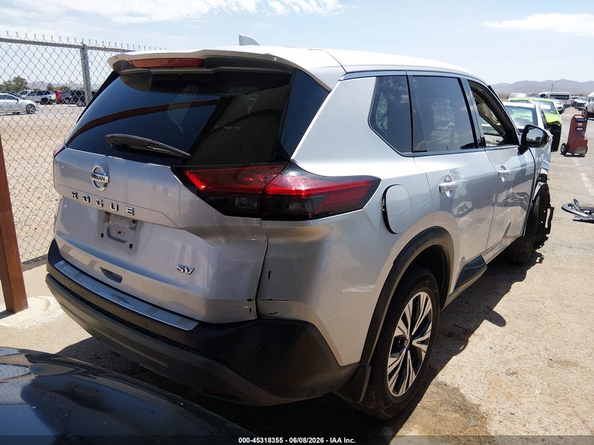 VIN 5N1AT3BA3MC836601 2021 NISSAN ROGUE SV FWD