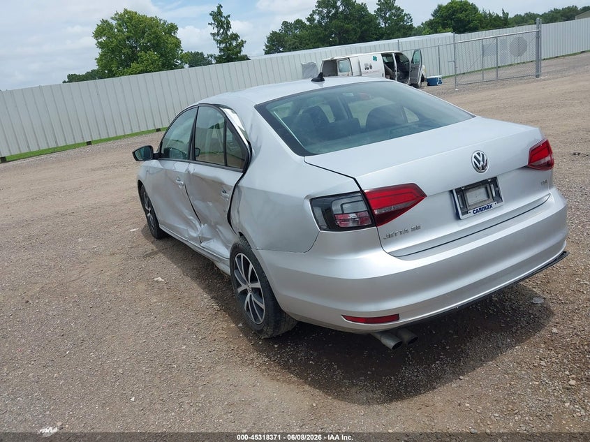 Vin: 3vwd67aj3gm242074, lot: 45816297, volkswagen jetta 1.4t se 20163
