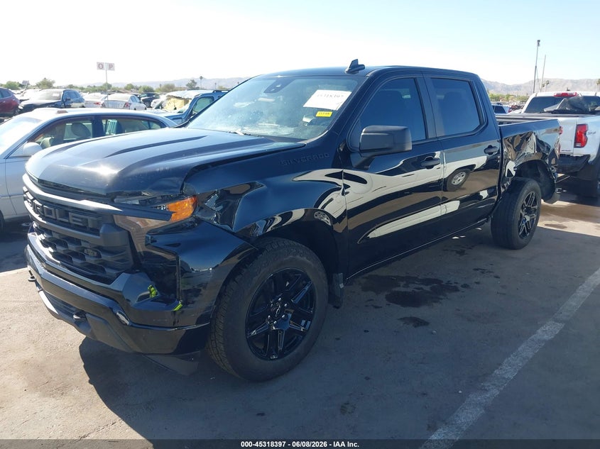 Vin: 3gcpabek0pg236431, lot: 45816323, chevrolet silverado 1500 2wd  short bed custom 20232