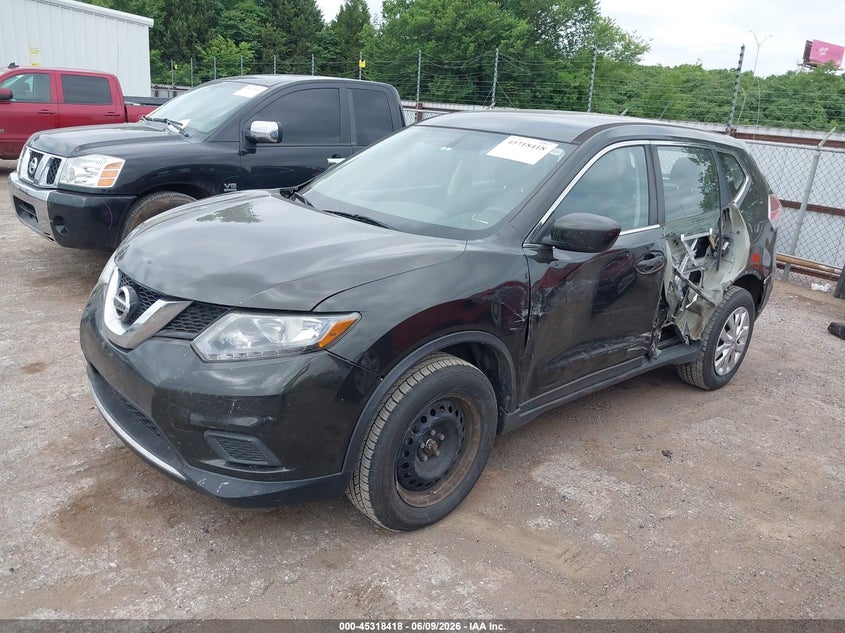 2016 Nissan Rogue S JN8AT2MT7GW008667 photo 1