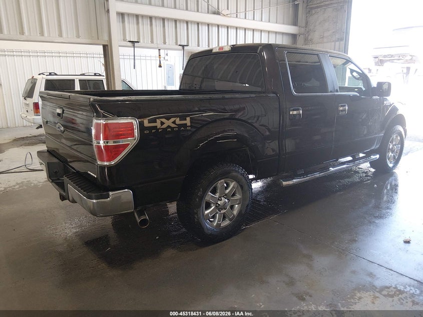 Vin: 1ftfw1efxdkf98118, lot: 45816357, ford f-150 xlt 20134