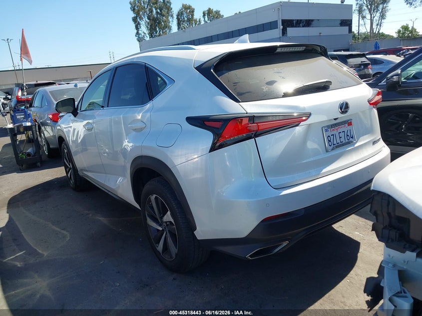 Vin: jtjyarbz7j2094199, lot: 45816369, lexus nx 300 20183
