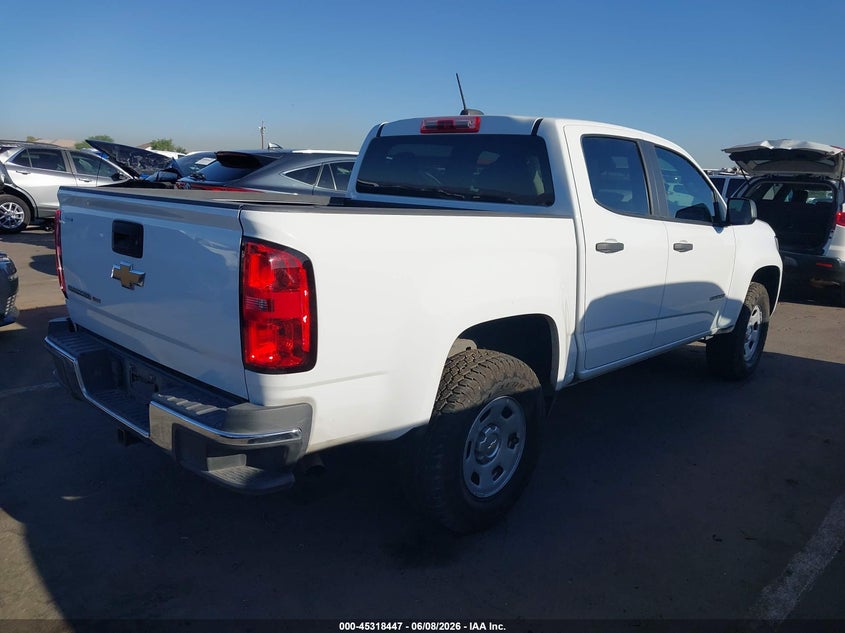 Vin: 1gcgsben8h1254232, lot: 45816373, chevrolet colorado wt 20174