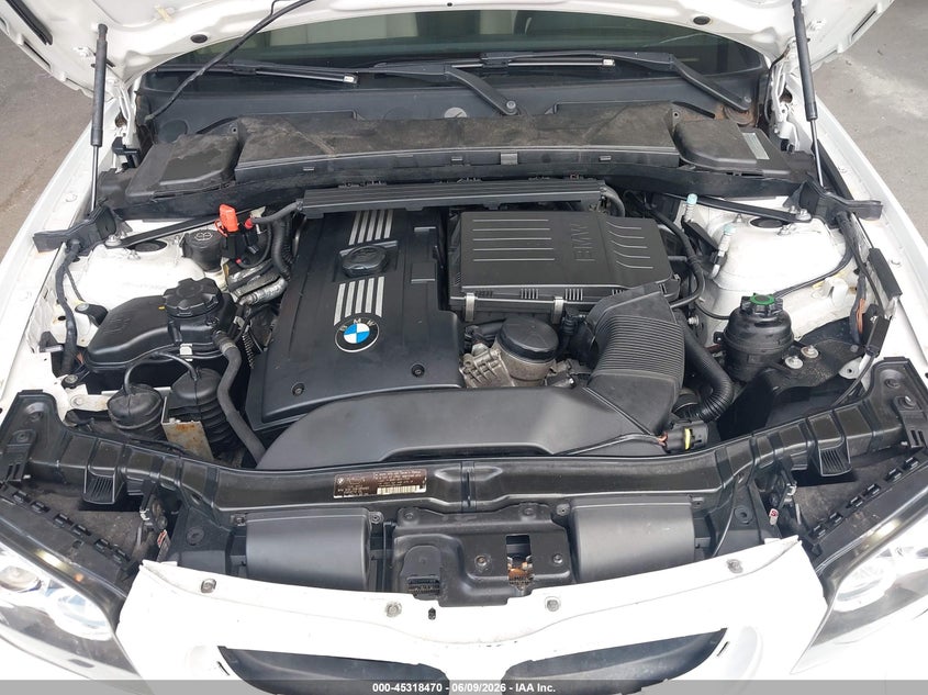 2008 BMW 135I VIN: WBAUN93508VF54989 Lot: 45318470