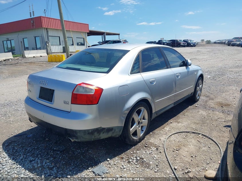 2003 AUDI A4 auction photo 4