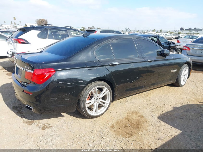 Vin: wbaka8c52cdv99876, lot: 45816403, bmw 750i 20124