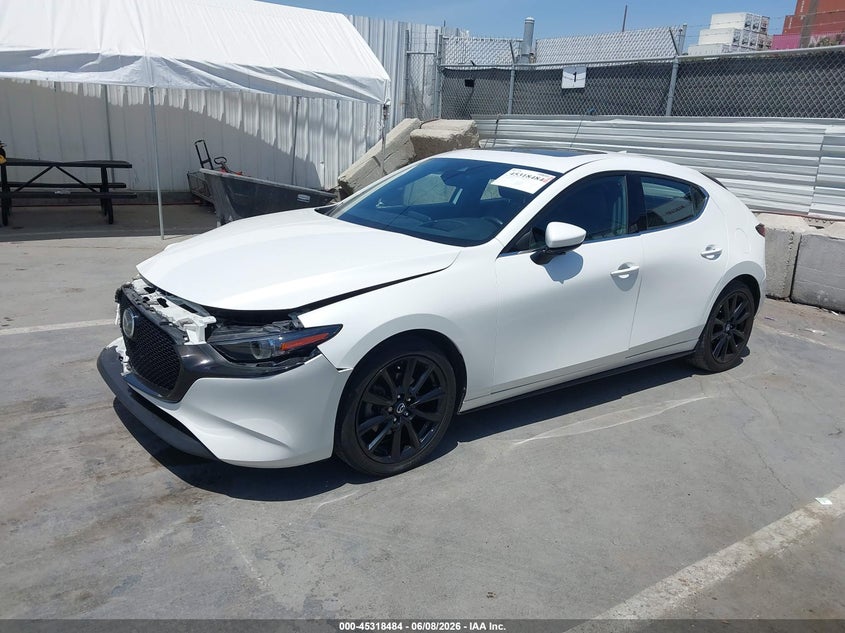 Vin: jm1bpbnm3l1166166, lot: 45816410, mazda mazda3 premium package 20202