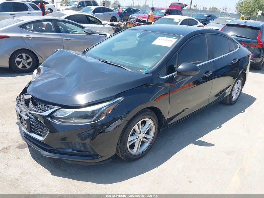 Vin: 1g1be5smxj7181567, lot: 45816412, chevrolet cruze lt auto 20182
