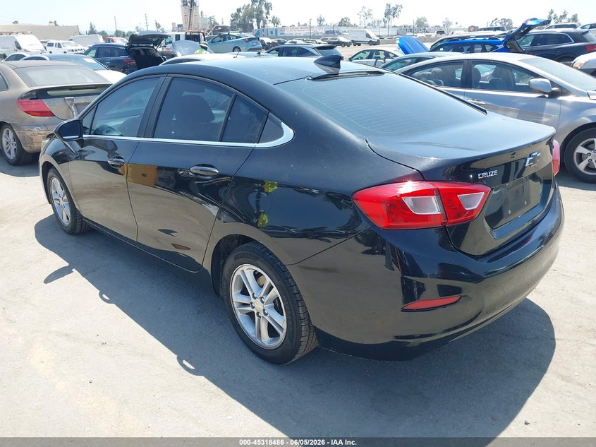 Vin: 1g1be5smxj7181567, lot: 45816412, chevrolet cruze lt auto 20183