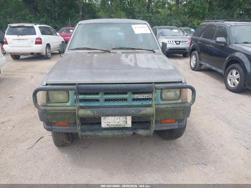 1991 Mazda B2600 Short Body VIN: JM2UF4149M0107350 Lot: 45318490