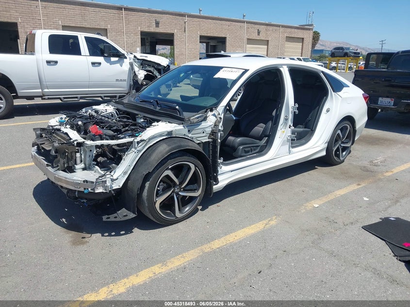 Vin: 1hgcv1f37ja121630, lot: 45816419, honda accord sport 20182