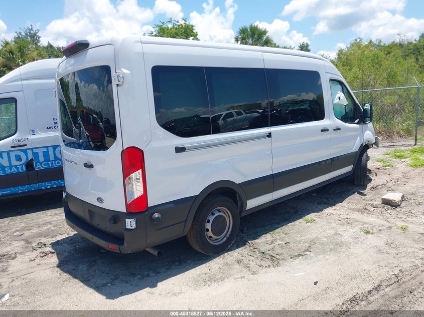 Vin: 1fbax2c84ska63529, lot: 45816453, ford transit-350 passenger van xl 20254