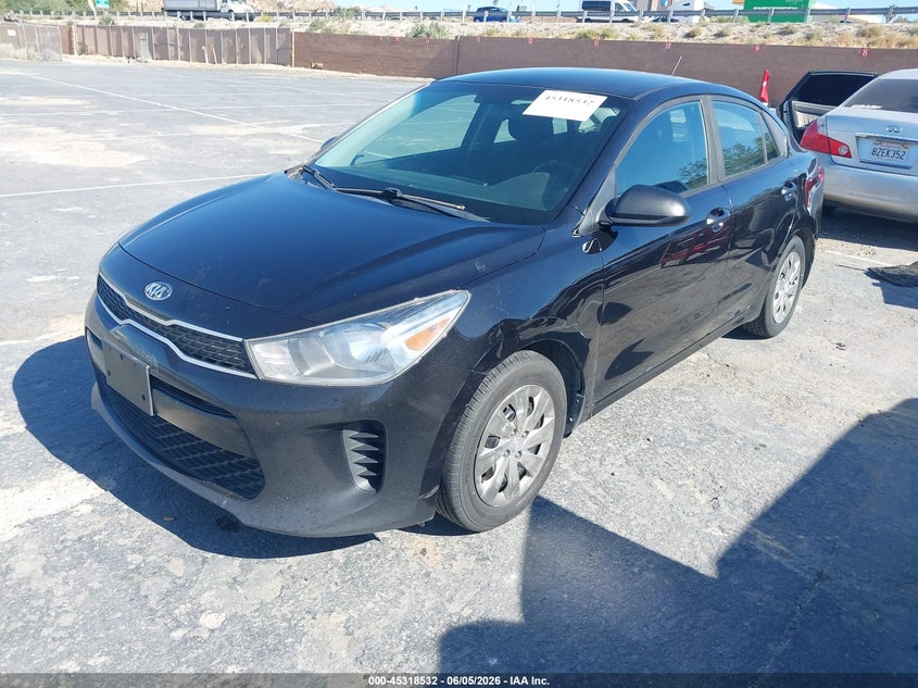 Vin: 3kpa24ab6je048097, lot: 45816458, kia rio lx 20182