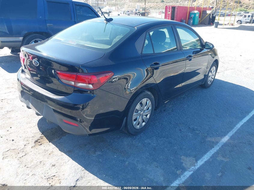Vin: 3kpa24ab6je048097, lot: 45816458, kia rio lx 20184