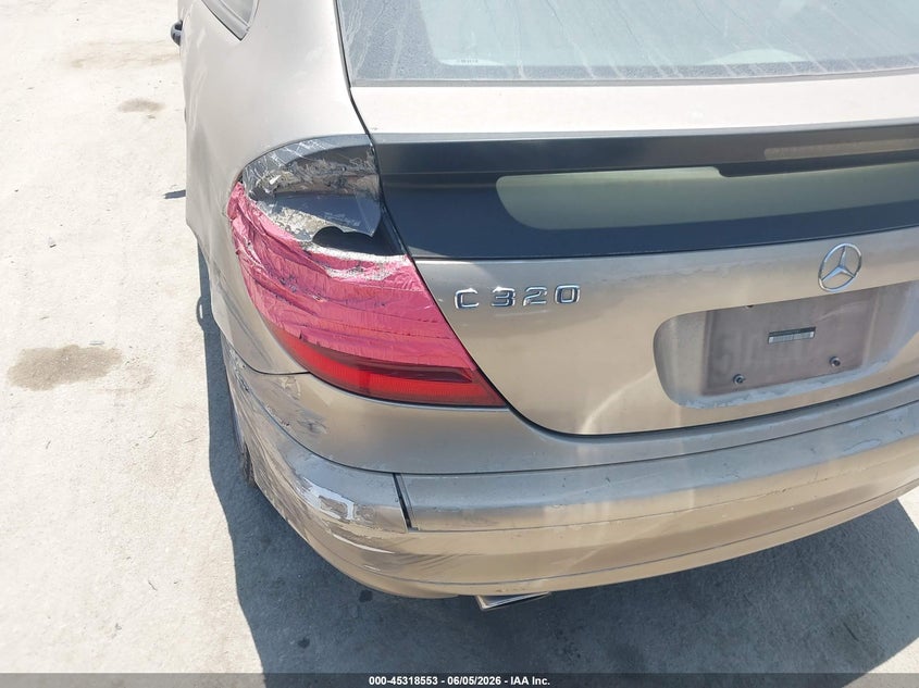 2003 Mercedes-Benz C 320 Sport VIN: WDBRN64J03A477667 Lot: 45318553