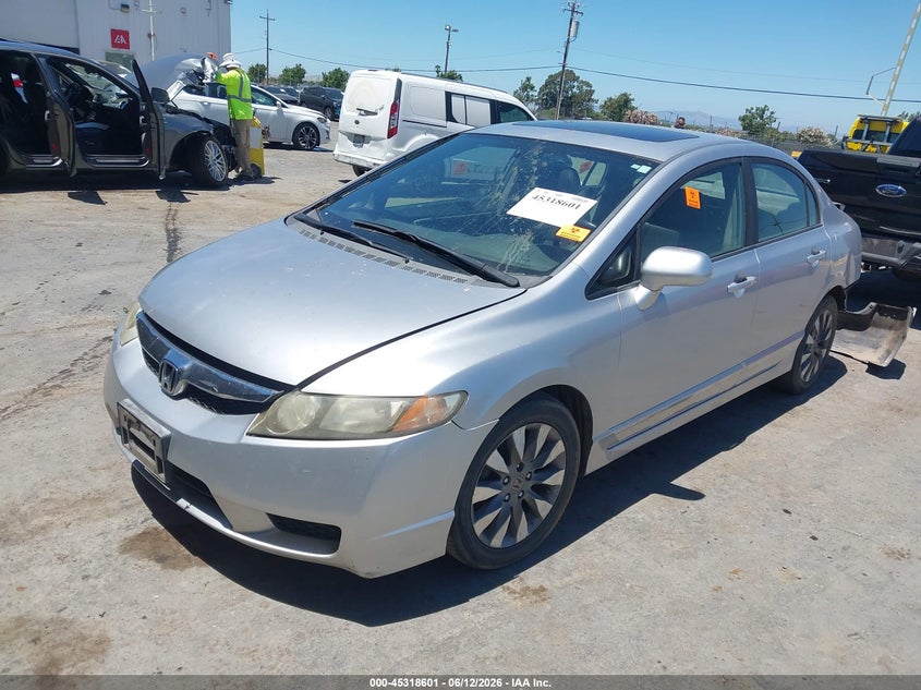 2011 Honda Civic Ex-L 19XFA1F9XBE023976 photo 1