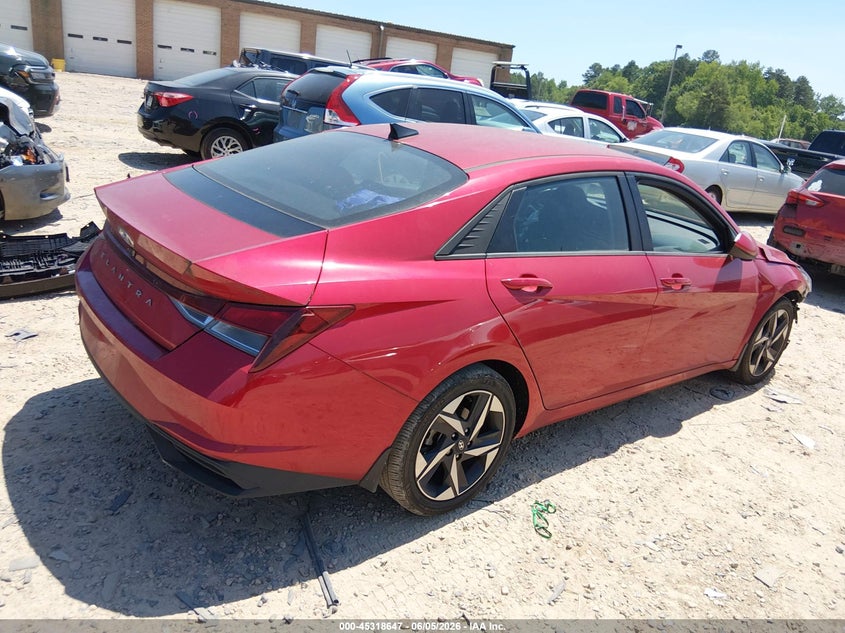 Vin: 5npls4ag0ph100199, lot: 45816573, hyundai elantra sel 20234