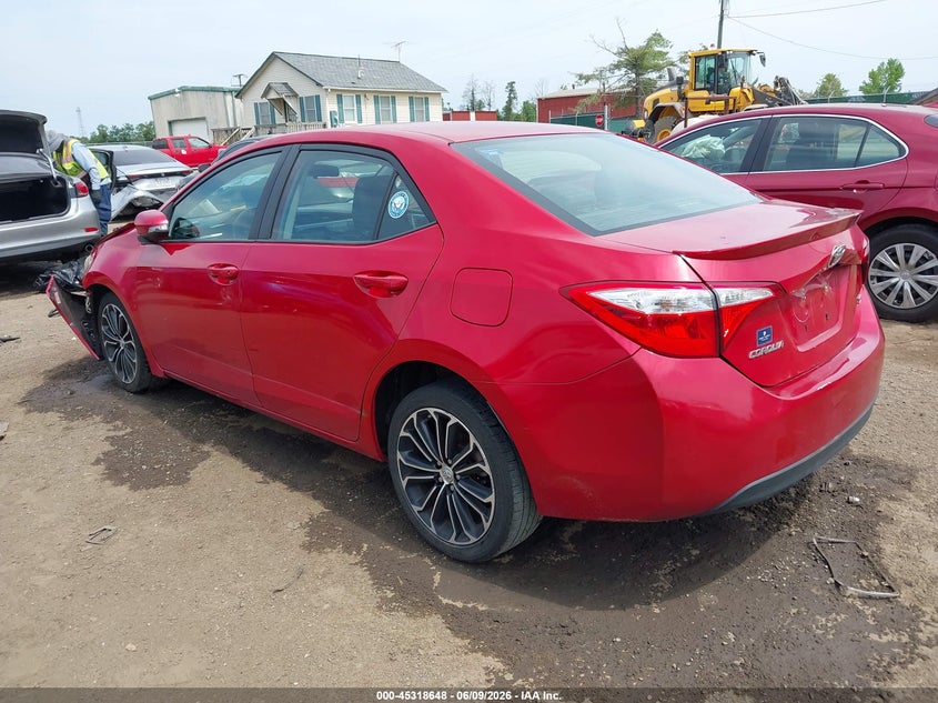 2015 TOYOTA COROLLA SEDAN N/A