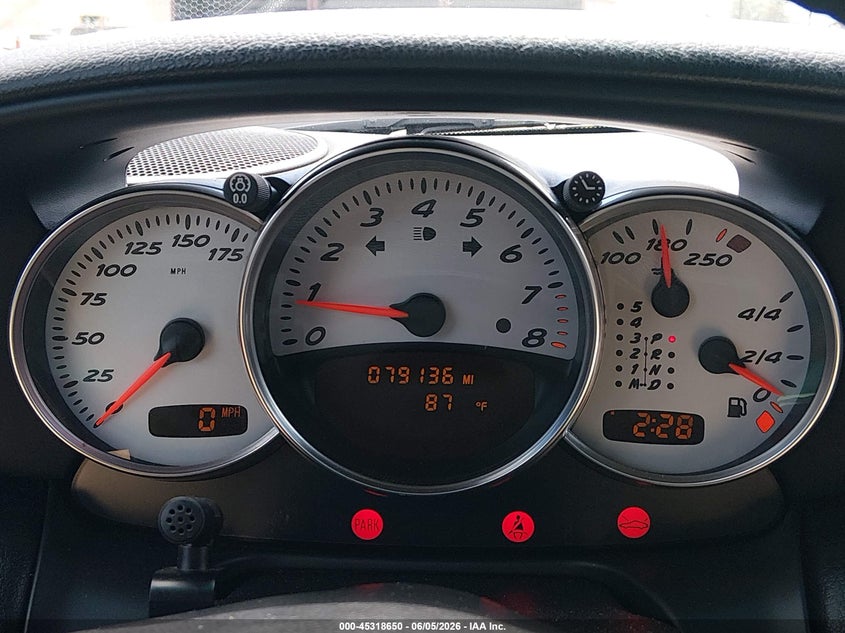 2003 Porsche Boxster VIN: WP0CA29833U624404 Lot: 45318650