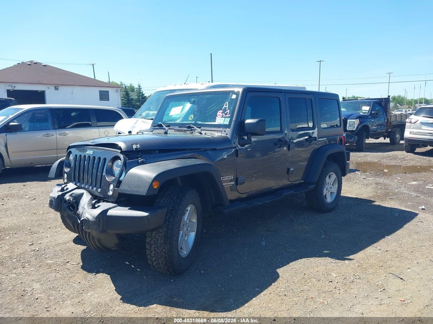 2018 JEEP WRANGLER JK UNLIMITED auction photo 2