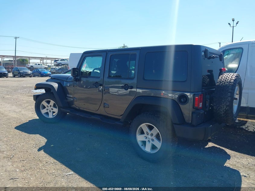 2018 JEEP WRANGLER JK UNLIMITED auction photo 3