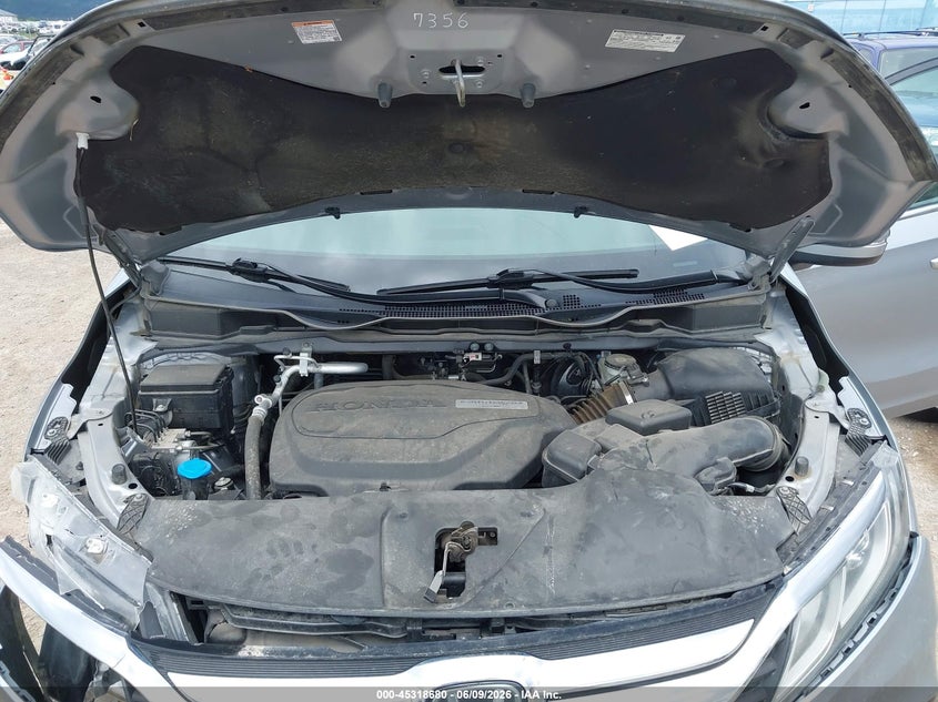 2020 Honda Odyssey Ex-L/Ex-L W/Navi Res VIN: 5FNRL6H71LB029581 Lot: 45318680