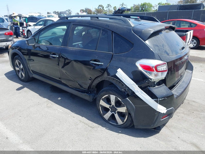 Vin: jf2gpbpc6fh241532, lot: 45816610, subaru xv crosstrek hybrid touring 20153