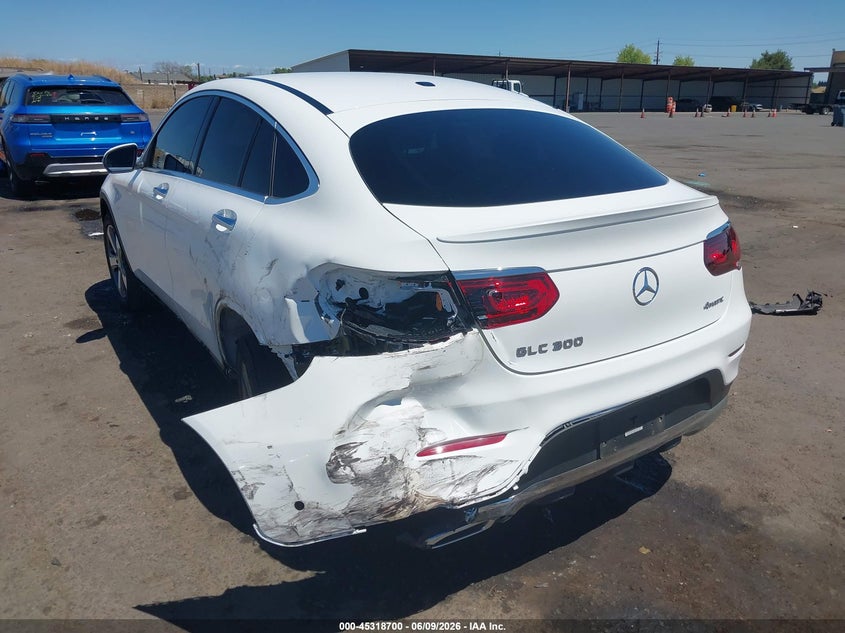 Vin: w1n0j8eb4pg169048, lot: 45816625, mercedes-benz glc 300 4matic coupe 20233