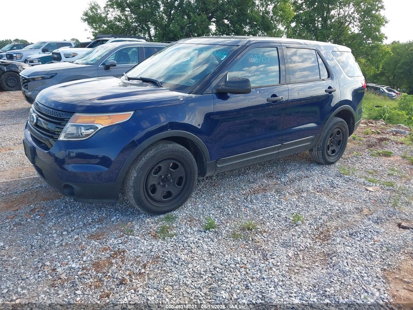 Vin: 1fm5k8arxdgc40726, lot: 45816632, ford utility police interceptor 20132