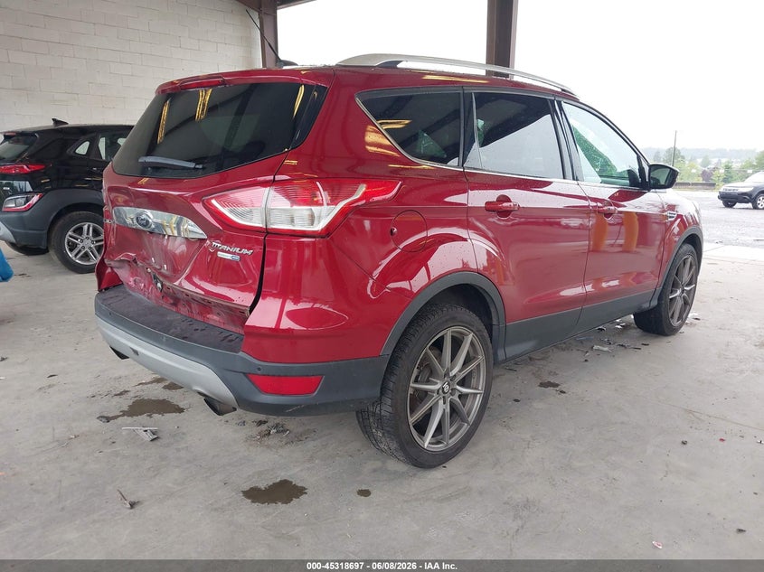 Vin: 1fmcu9j92euc04183, lot: 45816648, ford escape titanium 20144