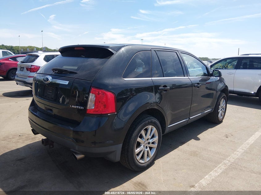 Vin: 2fmdk3kc6dba66878, lot: 45816650, ford edge limited 20134