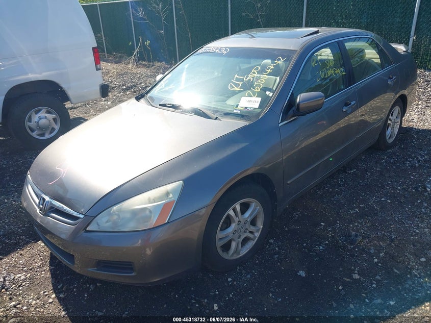 2007 Honda Accord 2.4 Ex 1HGCM56787A117625 photo 1
