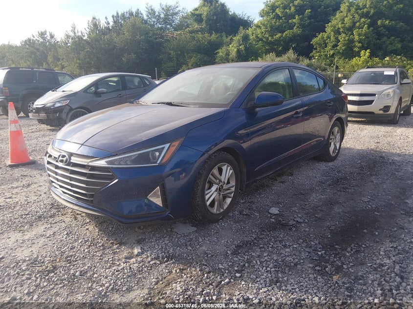 2019 Hyundai Elantra Sel 5NPD84LF3KH464231 photo 1