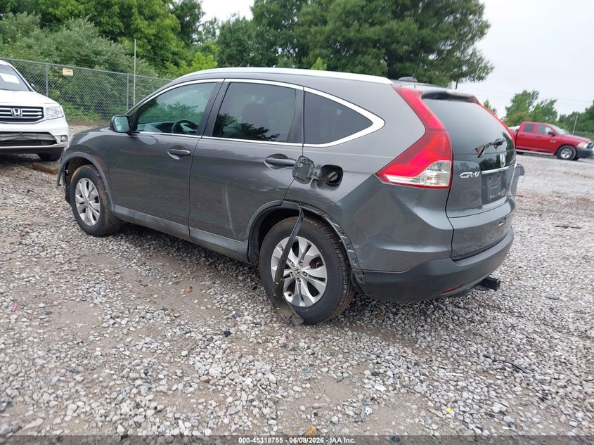 Vin: 2hkrm4h78eh600716, lot: 45816681, honda cr-v ex-l 20143