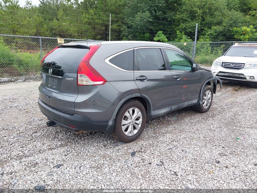 Vin: 2hkrm4h78eh600716, lot: 45816681, honda cr-v ex-l 20144