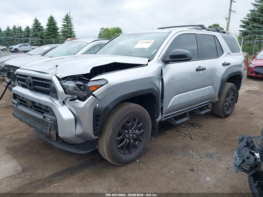 Vin: jteva5br6s5059342, lot: 45816726, toyota 4runner sr5 20252