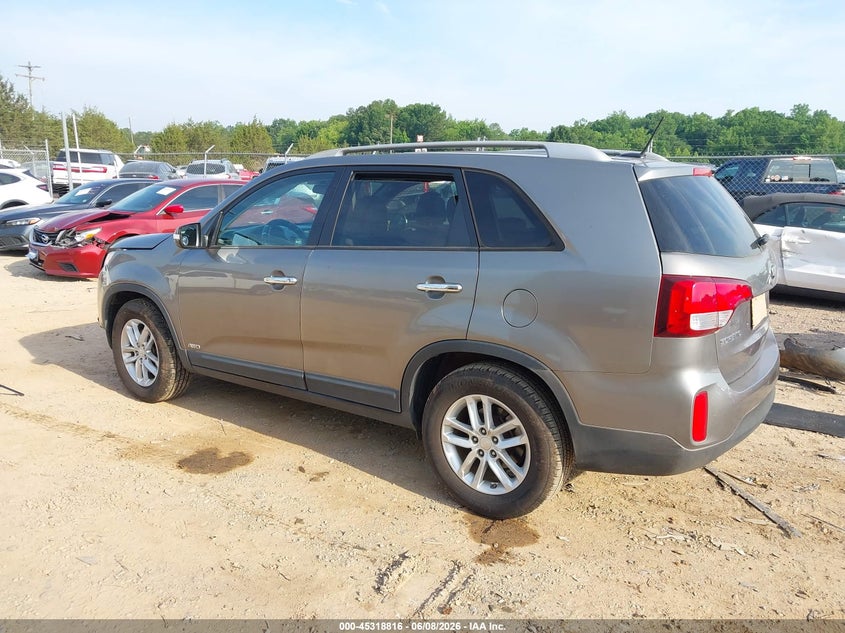 Vin: 5xyktda77fg608006, lot: 45816742, kia sorento lx v6 20153