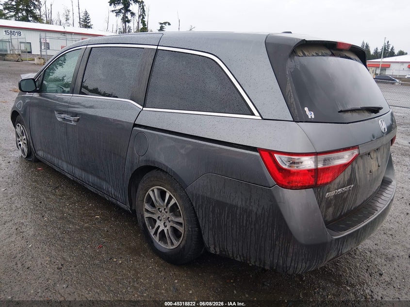 Vin: 5fnrl5h65cb096802, lot: 45816748, honda odyssey ex-l 20123