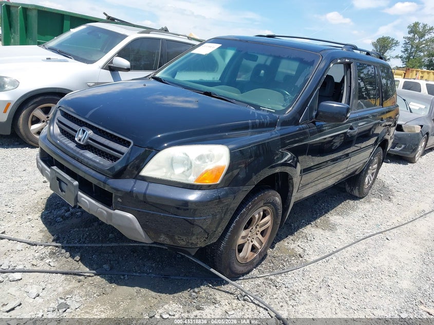 2004 Honda Pilot Ex-L 2HKYF18594H501985 photo 1