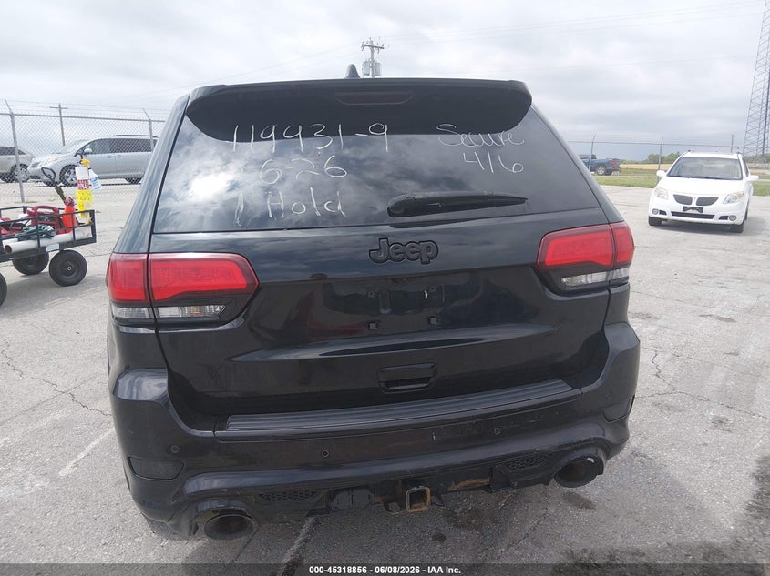 2017 JEEP GRAND CHEROKEE SPORT UTILITY VEHICLE 6.4L V-8 , 475HP