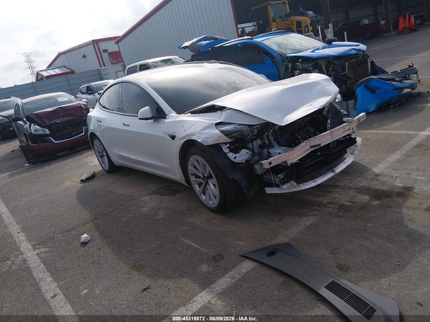 2021 TESLA MODEL 3 auction photo 1