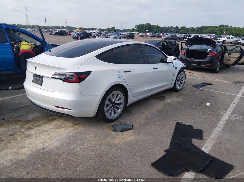 2021 TESLA MODEL 3 auction photo 4