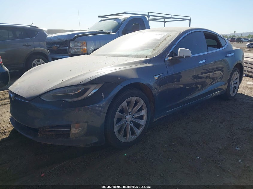 2018 TESLA MODEL S auction photo 2