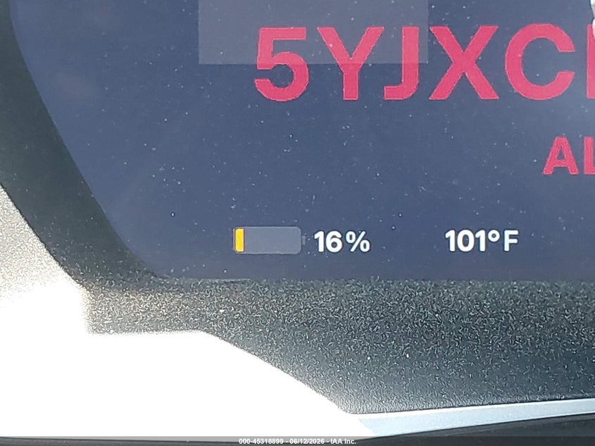 2016 Tesla Model X VIN: 5YJXCBE24GF005483 Lot: 45318899