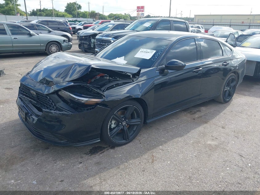 Vin: 1hgcy2f78ta005386, lot: 45816910, honda accord hybrid sport-l 20262
